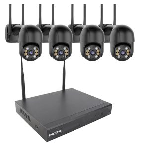 Kit NVR+ 4 cameras  wireless PTZ ICSEE