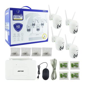 Kit NVR+ 4 cameras  wireless PTZ ICSEE