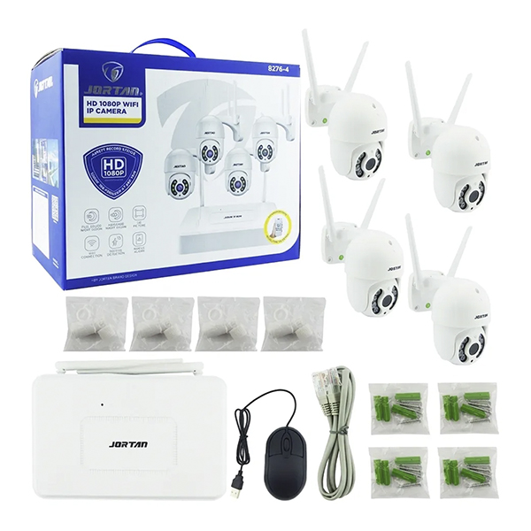 Kit NVR+ 4 cameras  wireless PTZ ICSEE