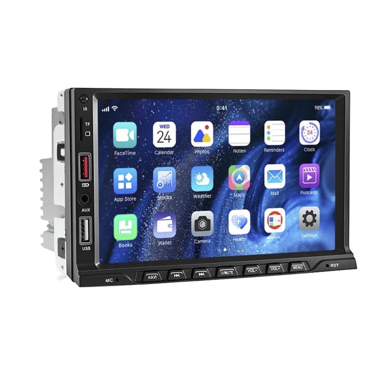 Radio 2Din 7" Mp5 Wireless Carplay + Camara Reversa
