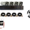 Kit Dvr 8  Canales Y 4  Camaras  Seguridad Fullhd 1080p Real
