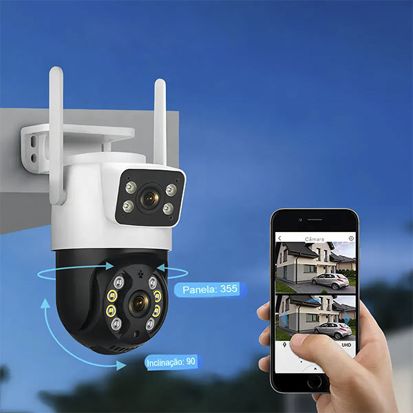 Camara Doble 2MP + 2MP PTZ app Yoosee - Imagen 9