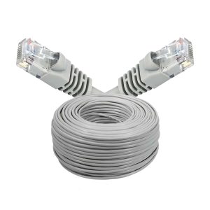 Cable de red 1 mts con fichasrj 45 armado ethernet