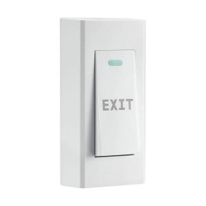 Botón de salida Plástico Rectangular