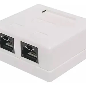 Caja  Roseta  RJ45 Doble