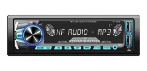 Radio Auto 1 Din Frente Desmontable Bluetooth/usb/aux/sd/rca