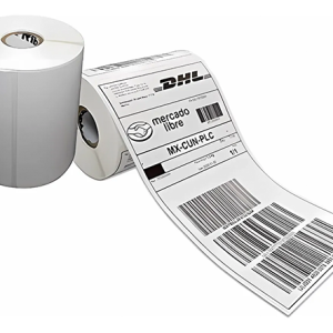 Etiqueta Autoadhesiva 500 Mercado Envios 100x150 Fanfold o rollo