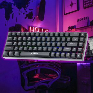 Teclado Mecanico Inalambrico RGB XTRIKE ME 60% Negro - Imagen 3
