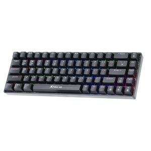 Teclado Mecanico Inalambrico RGB XTRIKE ME 60% Negro