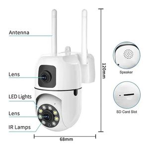 2.0MP Mini PTZ Wifi Icsee App - Imagen 3