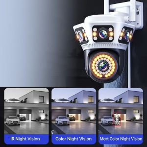 Camara Triple 2MP x3  PTZ   app Yoosee - Imagen 4