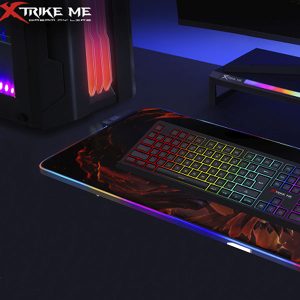 XTRIKE ME MP606 RGB Mouse Pad - Imagen 4