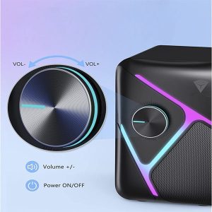 Parlantes Gamer Xtrike Me SK-610 con Subwoofer y RGB - Imagen 2