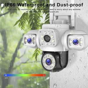 Camara Triple 2MP x3  PTZ   app Yoosee - Imagen 4
