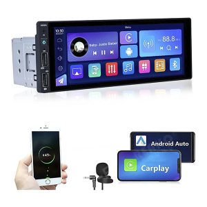 MP5 Wireless carplay Android Auto 6" con 12 led camara - Imagen 9