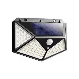 Lampara solar pared 100 led