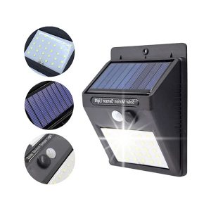 Lampara solar pared 40 led