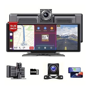 MP5 Wireless carplay Android Auto With DVR AHD Camera