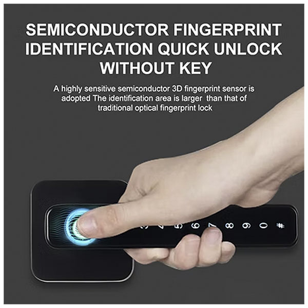 Cerradura Inteligente Bluetooth -App Tuya Smart Life- Tarjeta Clave - Imagen 6