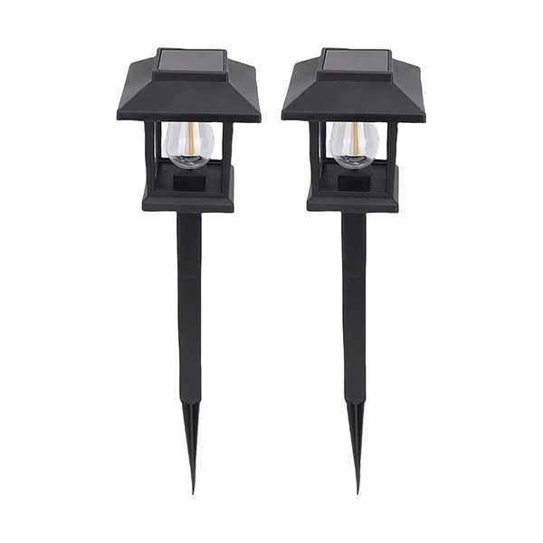 Lampara estaca solar jardin antorcha