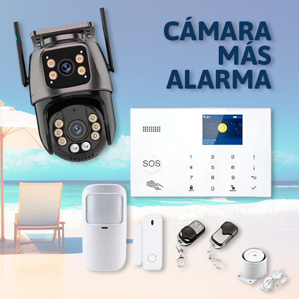 PROMO VACACIONES!!! CAMARA + ALARMA WIFI