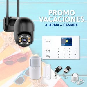 PROMO VACACIONES!!! CAMARA + ALARMA WIFI