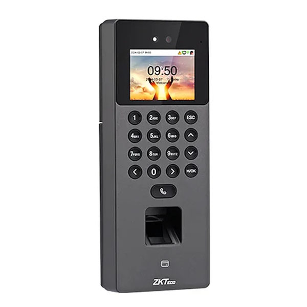 Control de Acceso y Asistencia ZKTeco SenseFace-2A Rostro Huella y Tarjeta