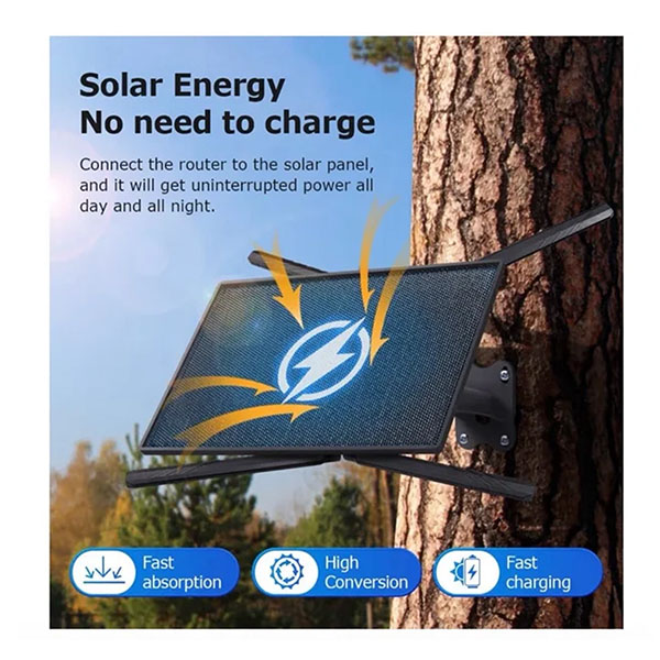 Router Modem 4g Lte Wifi Solar Claro - Imagen 2
