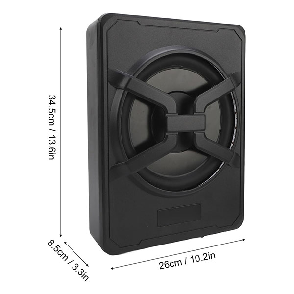 Subwoofer slim 10" max pot.1200w rms 200w - Imagen 3