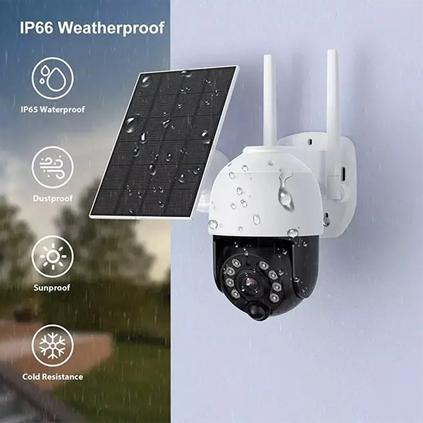 Cámara de vigilancia 4G icsee, con panel solar - Imagen 4