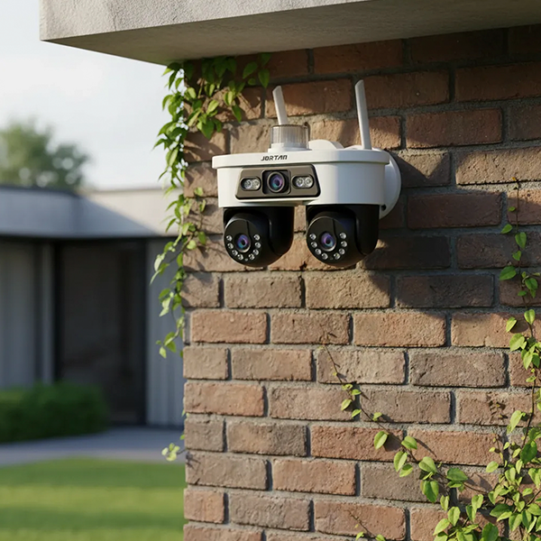 Cámara de vigilancia de dos cabezas Wi-fi Externa 3 Lentes Zoom Ip66, yoose - Imagen 4
