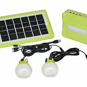 Mini Sistema solar de luces con bateria recargable