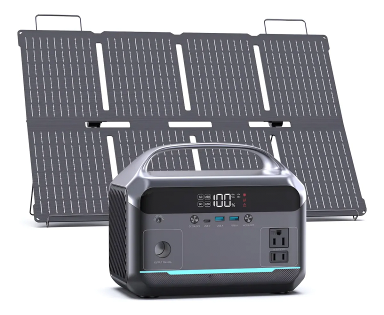 Sistema de energia solar bateria recargable
