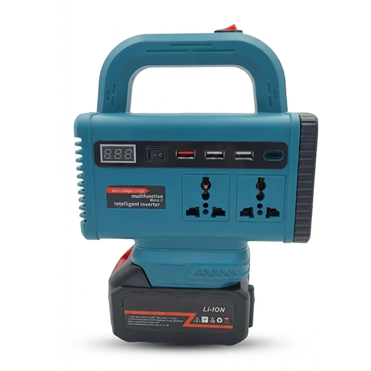 Inversor multifunción bateria a 220v con luz - Imagen 3